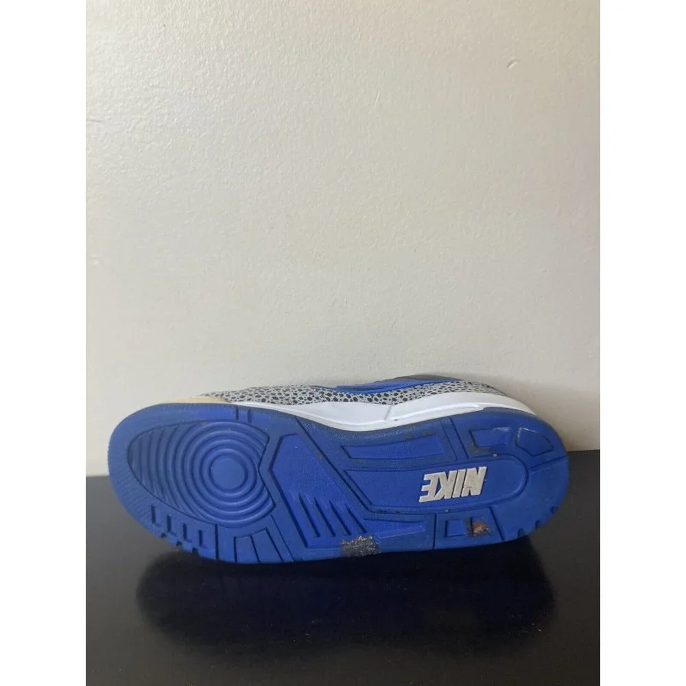 Nike Sz US 9 Air Assault Black Varsity Royal Cement Shoe 2007 - Picture 11 of 11